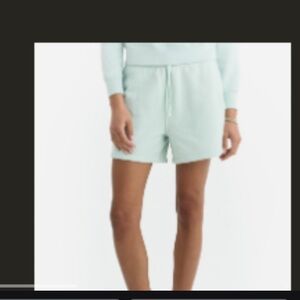 Organic Fleece Pocket Short mate the label